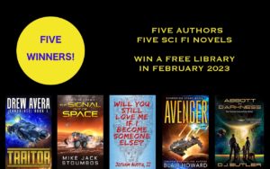 JD Butler 5 science fiction book giveaway
